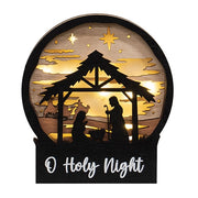 Nativity Scene Sitter with LED Lights