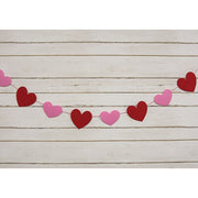 Heart Felted Garland