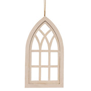 Church Window Ornament  (2 Count Assortment)