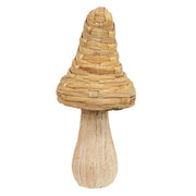 Woven Seagrass Mushroom 12.5"H