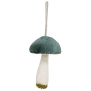 Velvet Mushroom Ornament (3 Count Assortment)