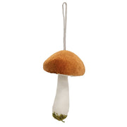 Velvet Mushroom Ornament (3 Count Assortment)