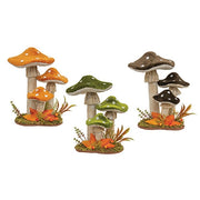 Velvet Mushroom Sitter  (3 Count Assortment)