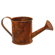 Rusty Tin Watering Can - 4" x 9.5"