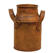 Rusty Tin Milk Can - 4" x 6.5"