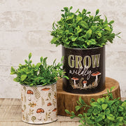 Grow Wildly Mushroom Buckets (Set of 2)