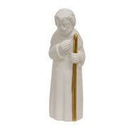 White Ceramic Nativity Set (Set of 3)