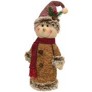 Woodsy Tree Snowman Doll  (2 Count Assortment)