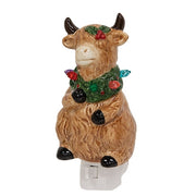 Ceramic Holiday Highland Nightlight