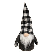Sitting Checkered Gnome Decoration  (2 Count Assortment)