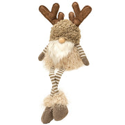 Dangle Leg Reindeer Gnome  (2 Count Assortment)