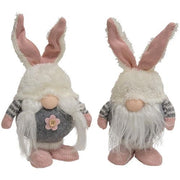 Mr. & Mrs. Striped Bunny Gnome  (2 Count Assortment)