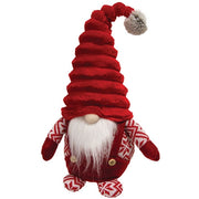 Nordic Red & Gray Ribbed Gnome (2 Count Assortment)