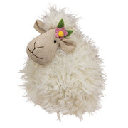 Fluffy Sheep with Flower  (2 Count Assortment)