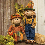 Standing Extendable Autumn Scarecrow  (2 Count Assortment)