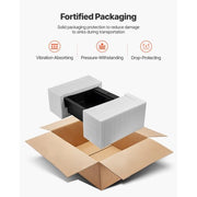 33 inch Kitchen Sink Workstation, Top Mount Granite Sinks, Drop-In Single Bowl Farmhouse Basin with Multiple Accessories, Household Dishwasher Sink for RV, Prep Kitchen, and Bar (Black)