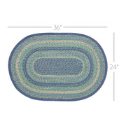 Jolie Jute Rug Oval 24x36