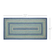 Jolie Jute Rug Rect w/ Pad 36x72