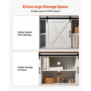 4 Pieces Farmhouse Coffee Table Sets, 40 in Coffee Table with 2 End Tables and 66 in TV Stand, Easy Assembly Living Room Tables Sets with Charging Station, for Office, Living Room & Apartment