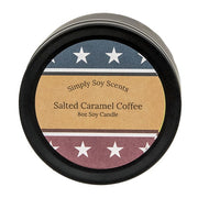 Salted Caramel Coffee Soy Candle - 8oz. Tin
