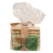 Cool Fresh Aloe Soap Bar With Wooden Soap Dish (Set of 2)