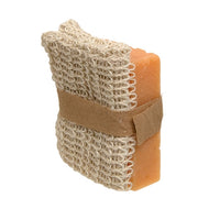 Peach Tea Soap Bar With Sisal Scrub Bag (Set of 2)