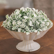 Frosted Fantasy Boxwood Half Sphere - 8"