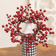 Winter Gooseberry Candle Ring - 4.5"