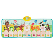 Kids Musical Mat Indoor Outdoor Animal Farm Piano - Color: Multicolor