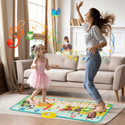 Kids Musical Mat Indoor Outdoor Animal Farm Piano - Color: Multicolor