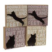 Pounce on Possibilities Box Sign  (4 Count Assortment)