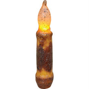 Burnt Mustard Taper Candle - 4"