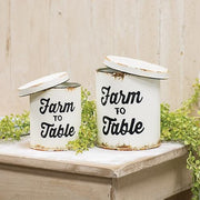Farm to Table Canisters (Set of 2)