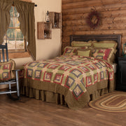 Tea Cabin Twin Quilt 70Wx90L