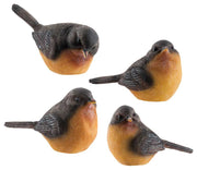 Small Resin Robin  (4 Count Assortment)