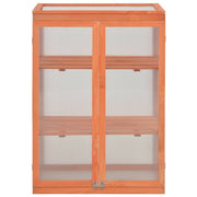 vidaXL Greenhouse Wood 29.5"x18.5"x42.9"