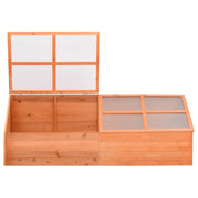 vidaXL Greenhouse Wood 70.9"x22.4"x24.4"