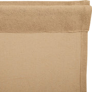 Burlap Natural Short Panel Set of 2 63x36