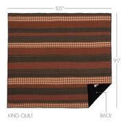 Beckham King Quilt 105Wx95L