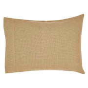 Burlap Natural Standard Pillow Case Set of 2 21x30