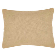 Burlap Natural Standard Sham 21x27