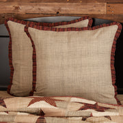 Abilene Star Fabric Euro Sham 26x26