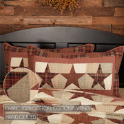 Abilene Star King Sham 21x37