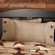 Abilene Star Standard Pillow Case Set of 2 21x30