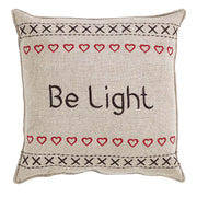 Merry Little Christmas Pillow Let Your Heart Set of 2 12x12