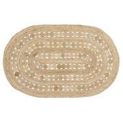 Celeste Jute Rug Oval 60x96