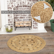 Celeste Jute Rug 3ft Round