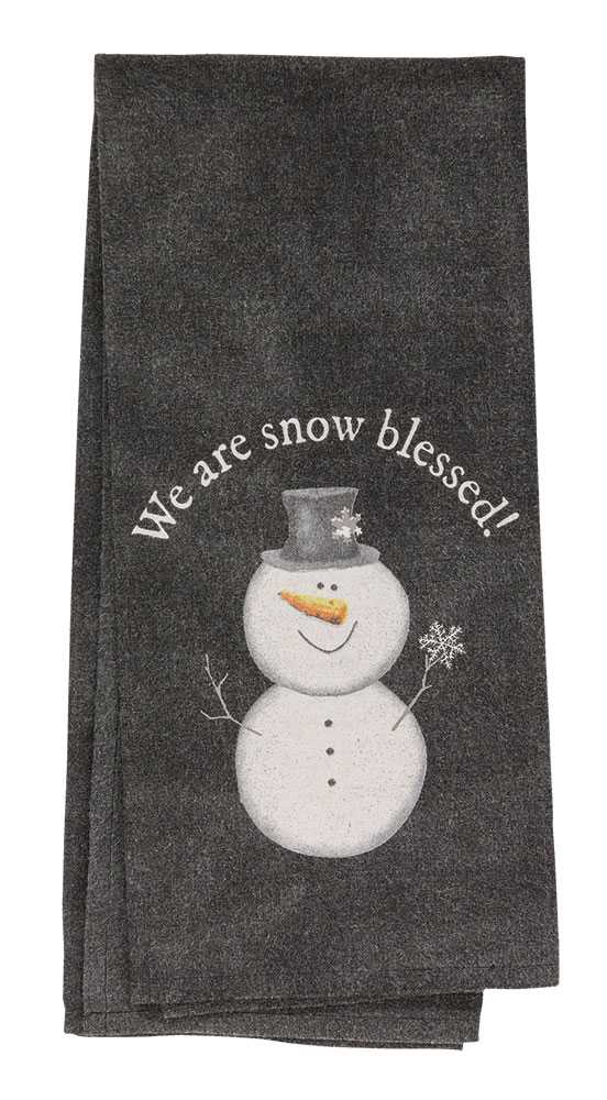 Snow Blessed Dish Towel