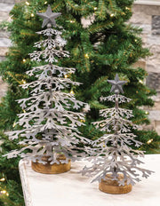 Galvanized Christmas Tree, Small