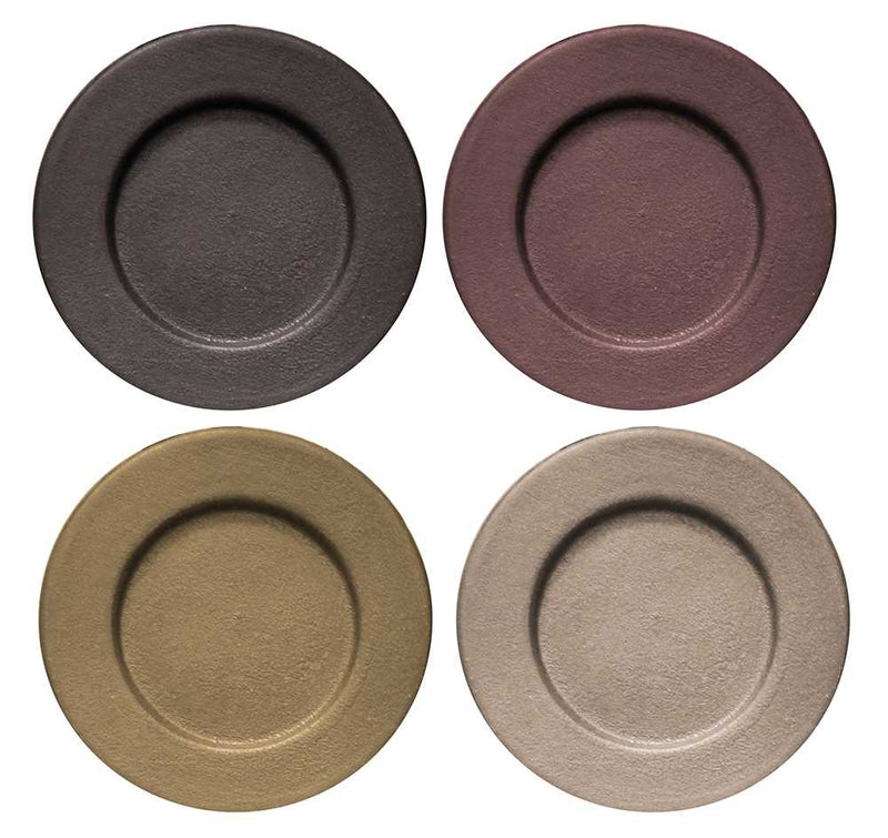 6" Weathered Plate (4 Count Assortment)